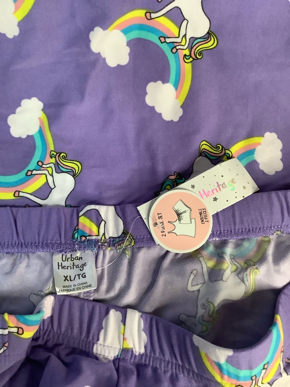 Womens Pajama Bundle 3 Sets L XL Shorts and Pants one NWT Included - Picture 7 of 8